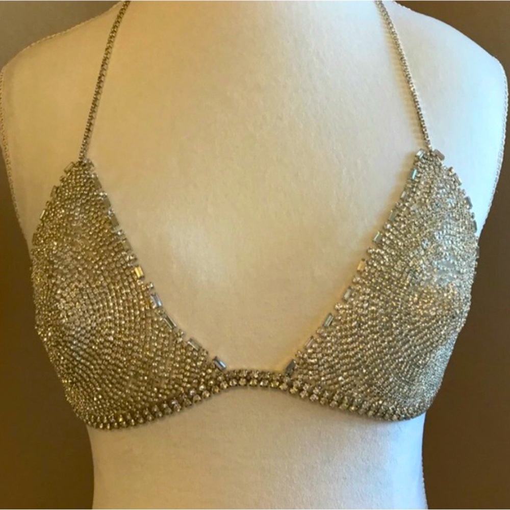 Crystal Bra RARE Vintage Express